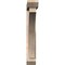 Ekena Millwork Thorton Slat Smooth Bracket w/ Offset Brace, Douglas Fir, 5 1/2"W x 36"D x 36"H BKT0604X36X36THR06SDF - alternate 3